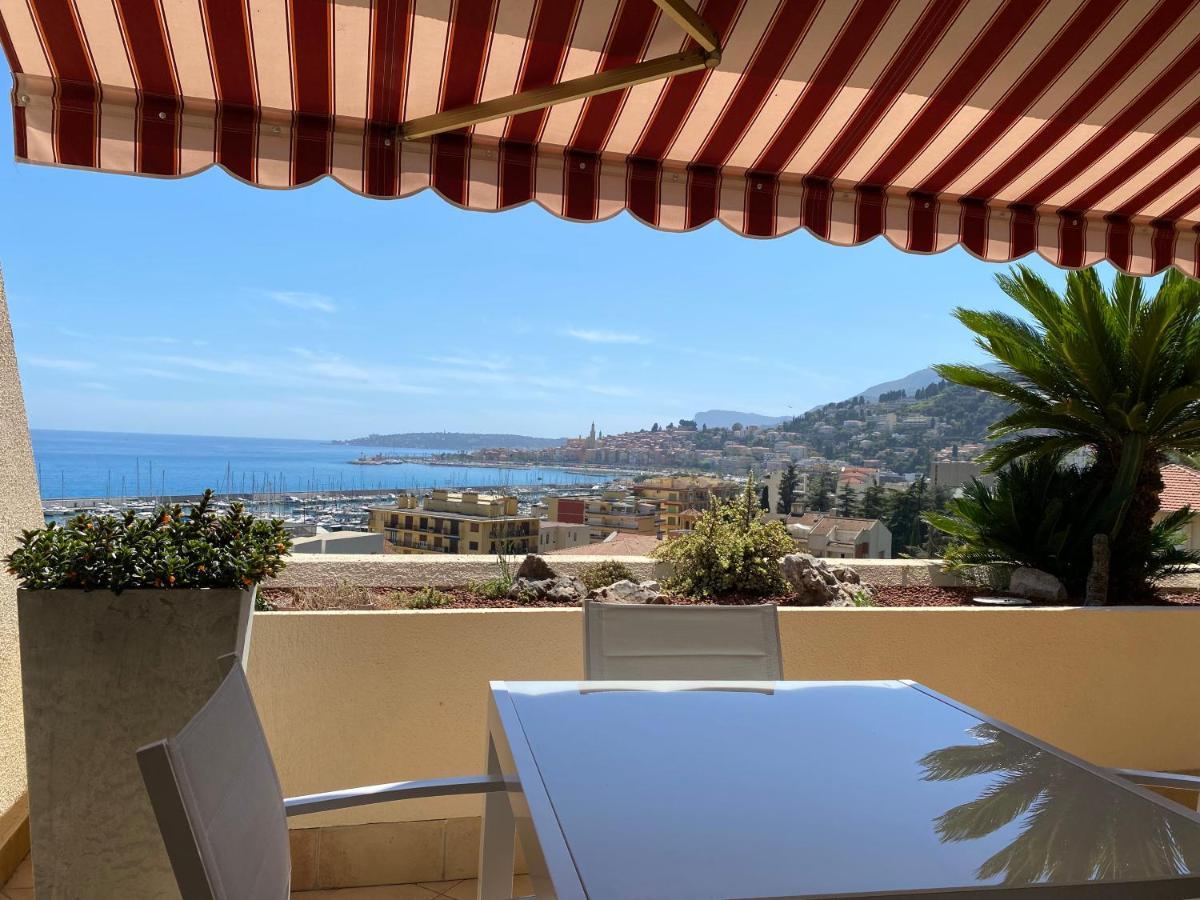 Mansfield Vue Carte Postale Terrasse Piscine Calme Port à 200m à Pied Appartamento Mentone