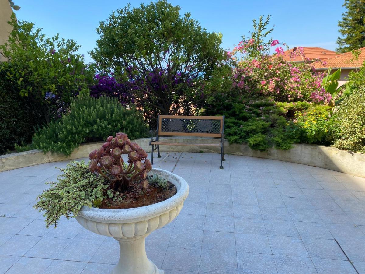 Mansfield Vue Carte Postale Terrasse Piscine Calme Port A 200m A Pied * Menton