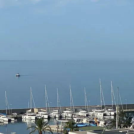 Mansfield Vue Carte Postale Terrasse Piscine Calme Port A 200M A Pied Appartement Menton Buitenkant foto